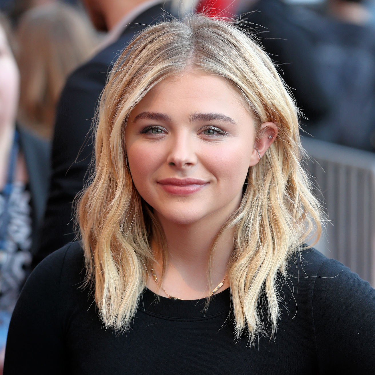 Chloe Moretz Slight See Through Pokies At First Monday In May