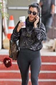 Kourtney Kardashian Cameltoe As She Leaves Workout In Calabasas