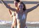 Josie Canseco ass & titty flash on the beach in Cabo San Lucas